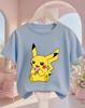 Pikachu Kids T Shirt 3-14Y Boys Girls Summer Cute Kawaii Crew Neck Fashion Street Hot Cartoon Casual Children