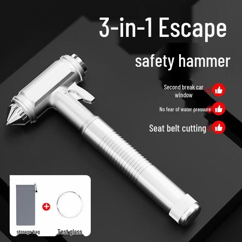 Lieve Multi-function Car Safety Hammer