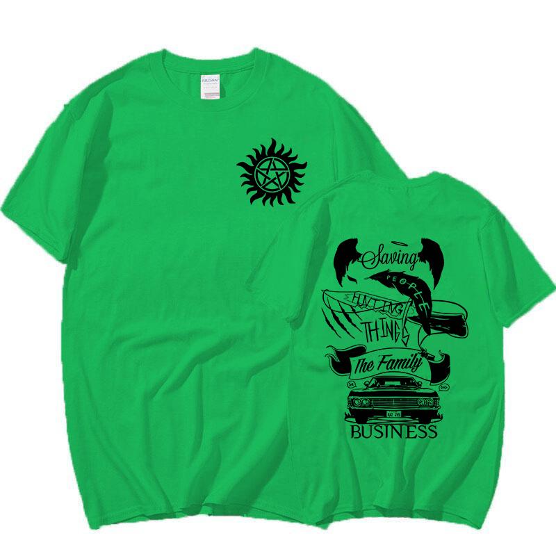 

Funny Supernatural Printed T-shirts Fashion Women Men Summer Tee Shirt Unisex Casual Short Sleeve Round Neck Tops T-shirts 4XL