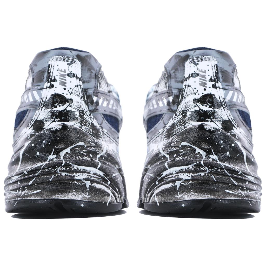 Nike Initiator Abrasion Resistant Abrasion Resistant Low Top Running Shoes Men's White Blue Black 394055-101(Team168-)