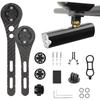 Carbon Fiber Bicycle Computer Holder Bike Handlbar Computer Mount Cycling Speedometer Support Holder for Garmin Bryton Wahoo