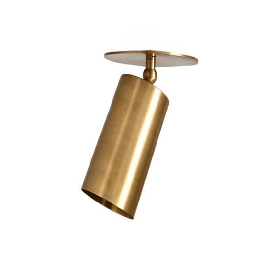 Handmade Raw Brass Wall Light | Mid Century Modern Sputnik Wall Fixture