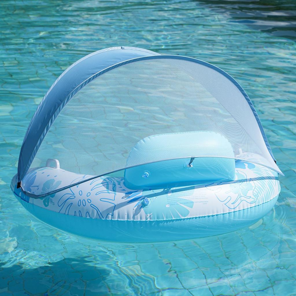 Durable PVC Luxury Inflatable Pool Floats - Hammock & Lounge Chair Combo for Adults, Multi-Purpose, Drifter, Swimming Pool