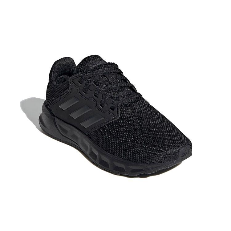 adidas Showtheway K Retro Rutschfest Langlebig Leicht Niedrig geschnitten Kinder Laufschuhe Kinder Laufschuhe Schwarz FX3858