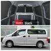 Rideaux pare-soleil pour voiture Nissan NV200: Isolation thermique, Bloquant la lumière, avec rail spécial pour montage en voiture.