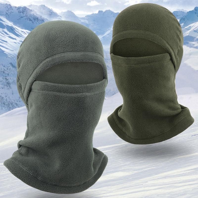 Winter Balaclava Hat Thick Scarves Warm Hooded Neck Warmer Cap Wind proof Ski Face Mask for Cycling Outdoor Sports
