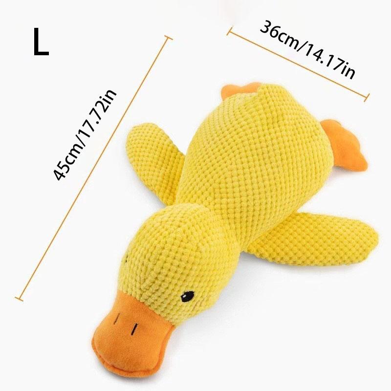 Dog Plush Toys, Yellow Ducks, Small and Medium-sized Pet Dogs To Relieve Boredom Toys, Pet Sleeping Supplies