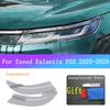 For Exeed Exlantix E02 Exterior Front Lamp TPU Transparent Protective Sticker Film Headlight Light Black Cover Anti-Scratch Film