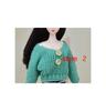 Green Causal Clothes For Barbie Doll House Knitted Sweater Top  For 1/6 BJD Doll Your Choice Kids DIY Dollhouse Toy For Children Collection