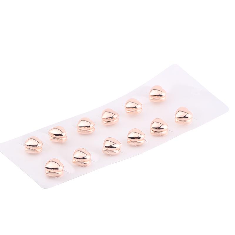 Hui Hijab Scarf Heart-Shaped Magnetic Collar Clip