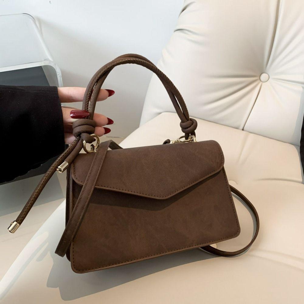 

Purse Smudging Square Bag Shoulder Bag PU Handbag Ins Simple Crossbody Bag Girls/Female синій