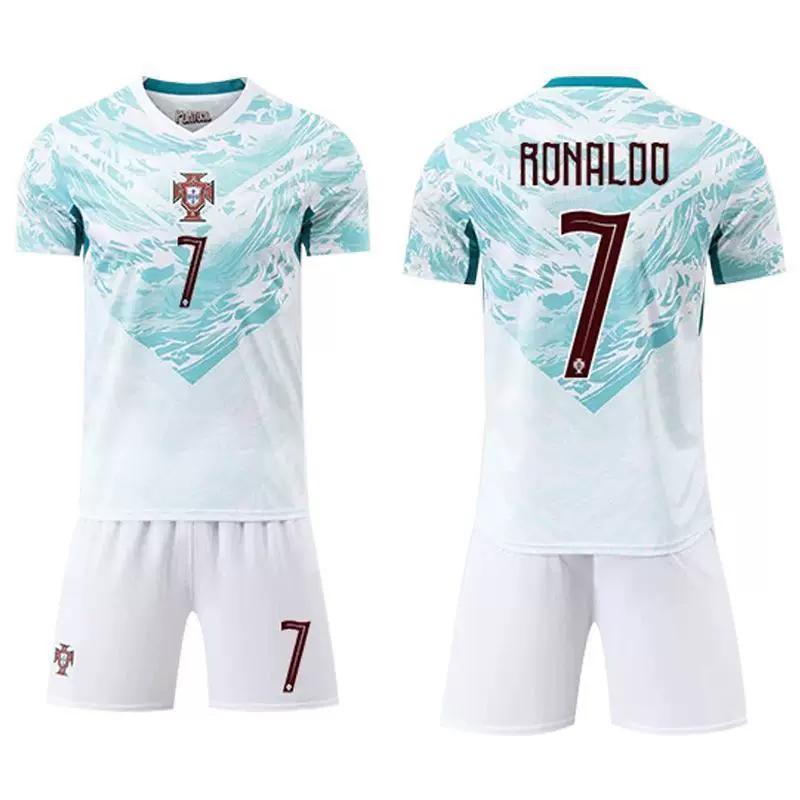 Portugal Away Football Jerseys #7 28