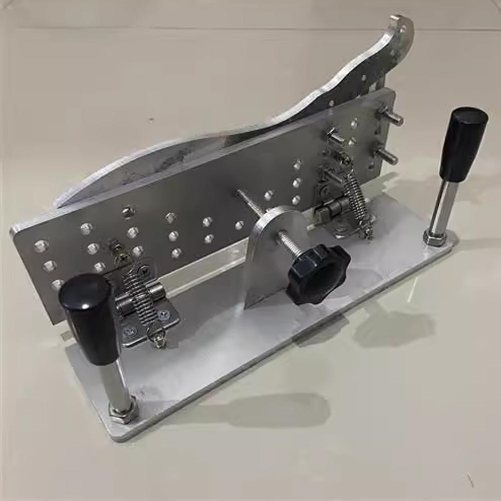 Universal Manual Knife Sharpening Jig for Belt Sander, Professional Metal Fixed Angle Sharpening Locator Holder