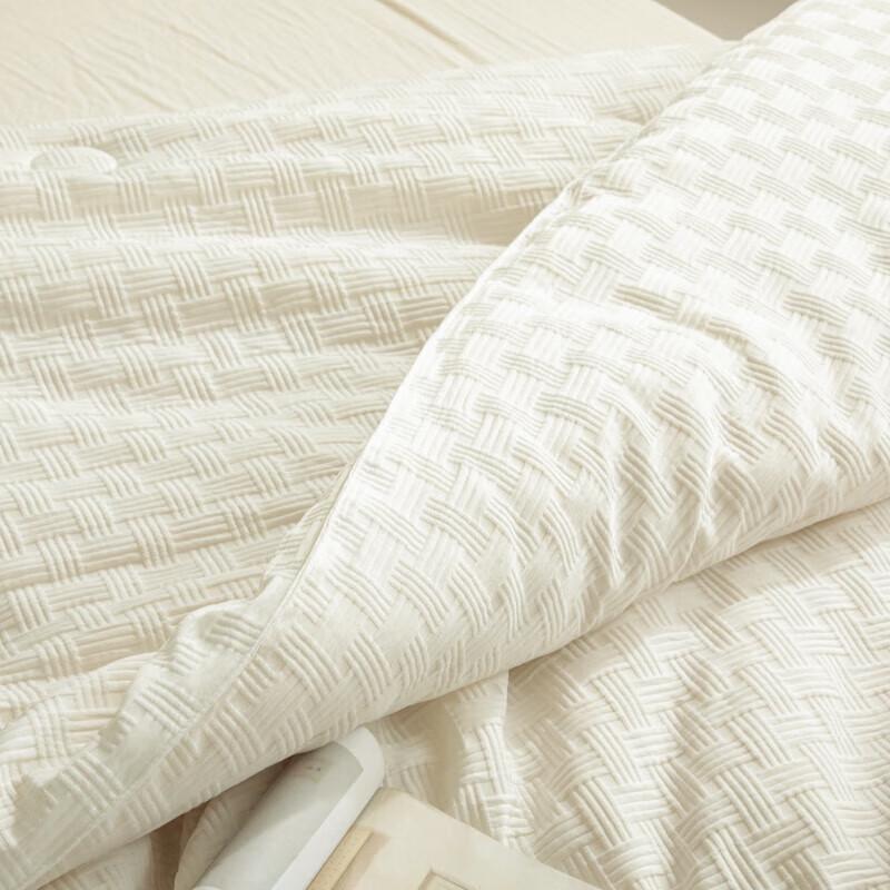 Soft Knitted Jacquard Regenerated Fiber All-Season Quilt