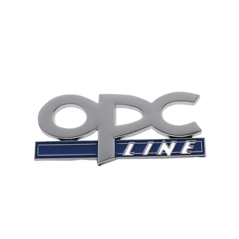 Car Styling OPC LINE for Astra G H J K F Corsa D Zafira B Insignia Mokka Regal Car Hood Fender Rear Decal Emblem Badge Sticker