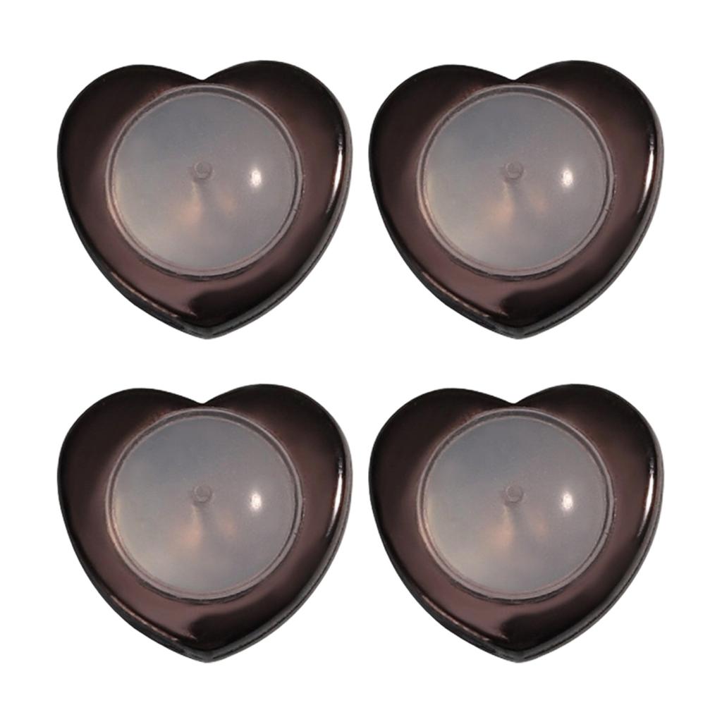 4pcs Comfortable Wear Sturdy Ceramic Earring Support Backs for Droopy Ears Heavy Earrings Lobe Lifters Secure Hold