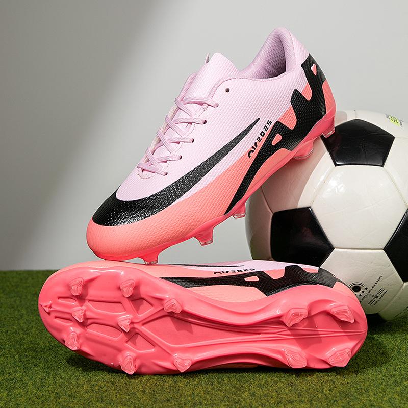 Large Size 46 Men's Football Shoes Men's and Women's Teenage Students' Broken Nails AG Spikes Competition Training Sports Shoes Boys