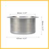 4pcs Stainless Steel Cup Drink Holder Insert Replacement Silver Tone for Boats RVs Auto Replacement Parts