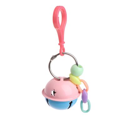 Juguete para Pájaros Loro Columpio Colorido Juguetes de Campana de Metal Colgantes Juguete para Jaula Accesorios Decorativos para Pájaros Pequeños Medianos Loros