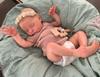 20 Inch 3D Skin with Visible Veins Like Real Soft Silicone Asleep Reborn Baby Doll Toy For Girl Cloth Body Kid Birthday Gift