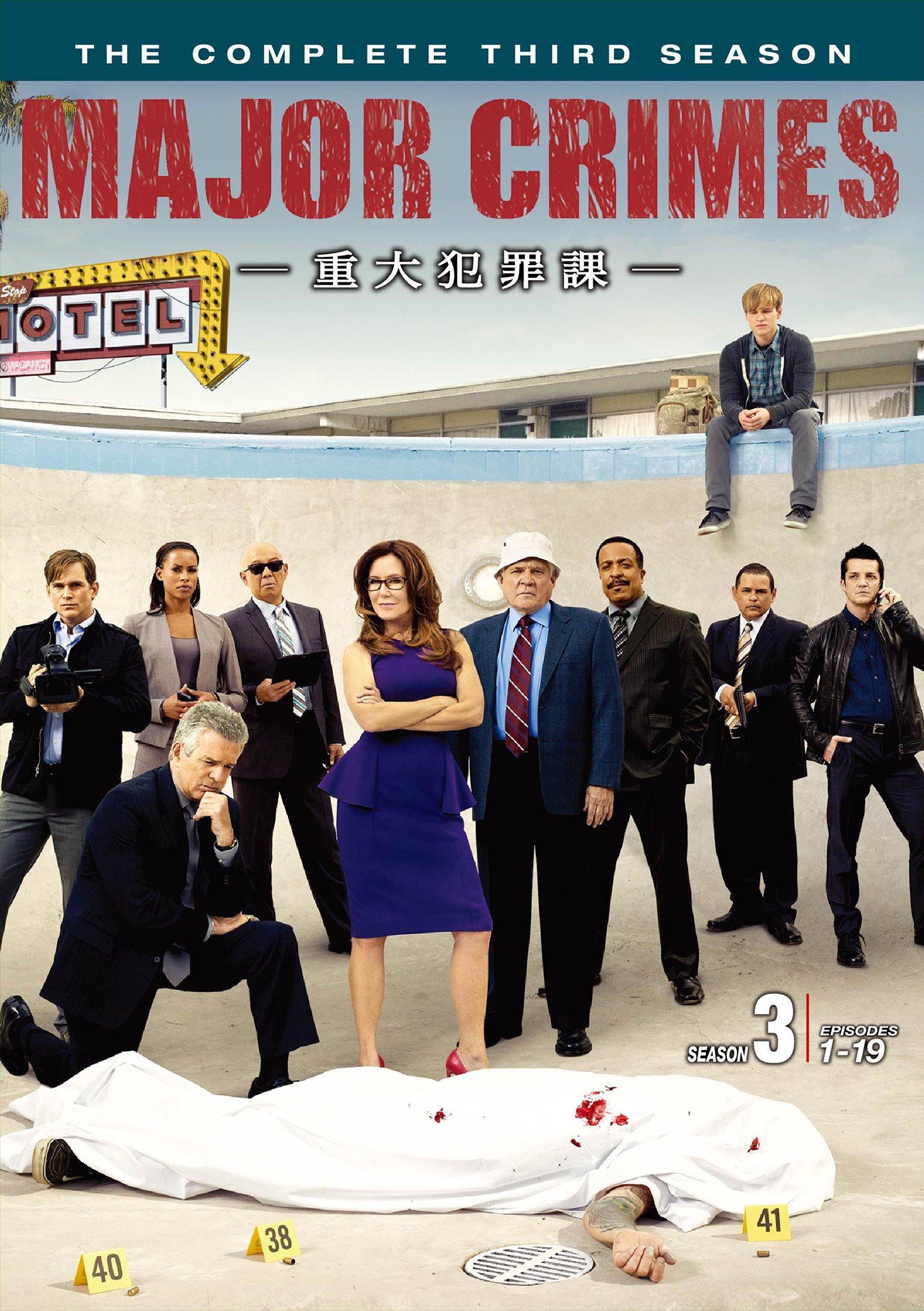 

MAJOR CRIMES Third Season Complete Box Set - (10 Discs) [DVD]