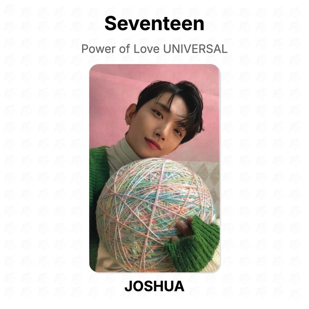 Seventeen Power of Love UNIVERSAL Official Photocard