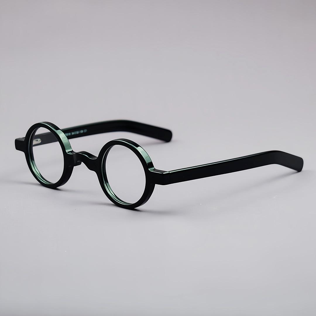 

High Quality Acetate Optical Frames Mini Round Glasses Frame New Plate Fashion Retro Style Optical Eyeglasses for Men and Women