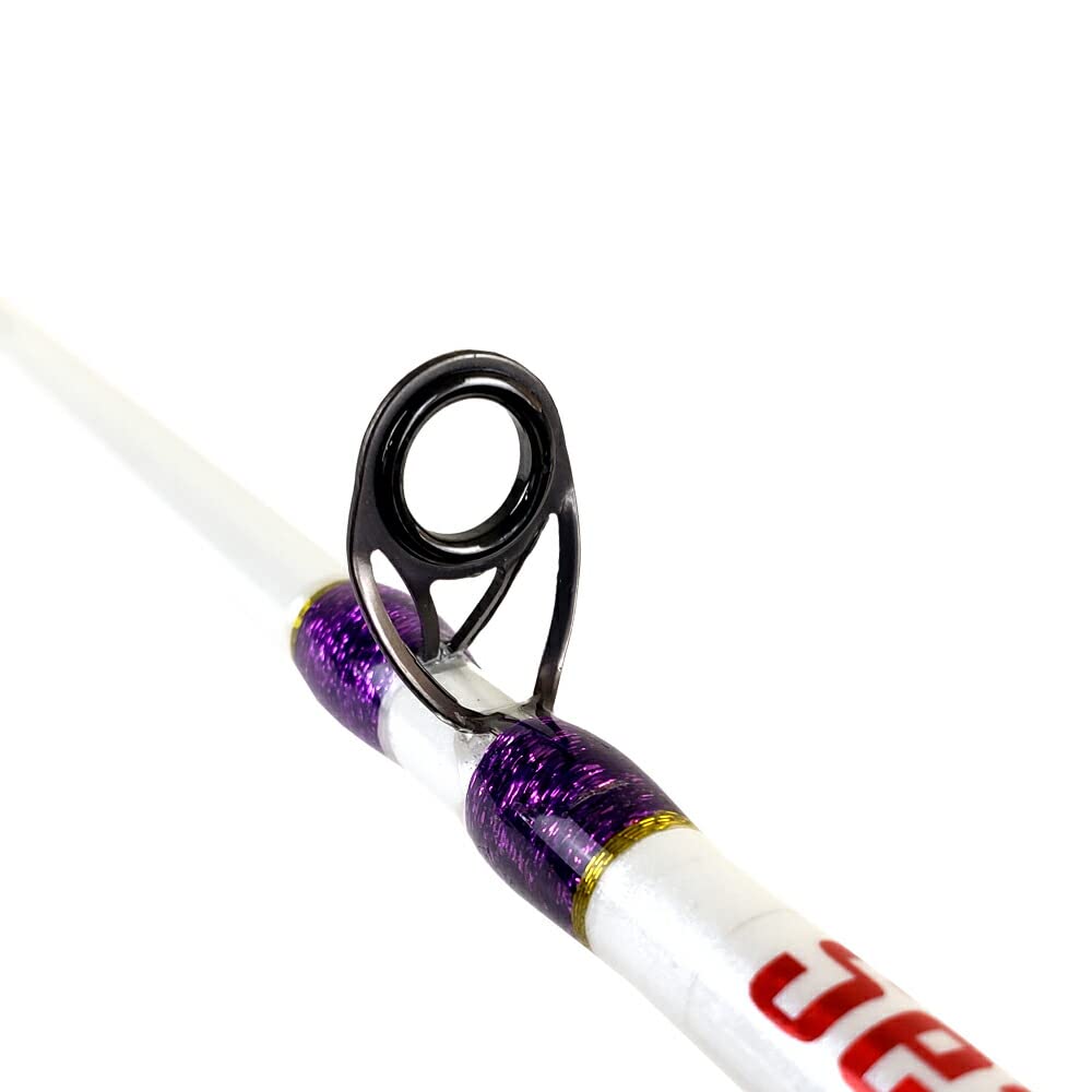 Glass Solid Light Game Rod Sea Mustang Solid Sharp 195cm 80 Toori Fishing Tackle Small Fishing Rod Fishing Rod Fishing Pole (ori-sharp195) (40~100)