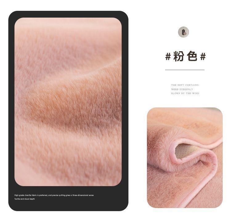 

Легкая роскошная подушка для дивана из искусственного меха норки, зимнее толстое противоскользящее полотенце для дивана, чехол для подушки в форме буквы L, коврик для дивана, кресла, диван 70x70cm 1pcs