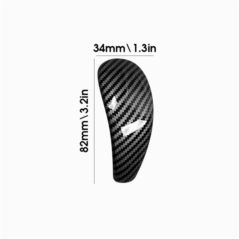 

1 Pcs Car Gear Shift Knob Cover For Buick Regal 2016 2017 2018 2019 2020 Interior Decoration Auto Accessories чёрный