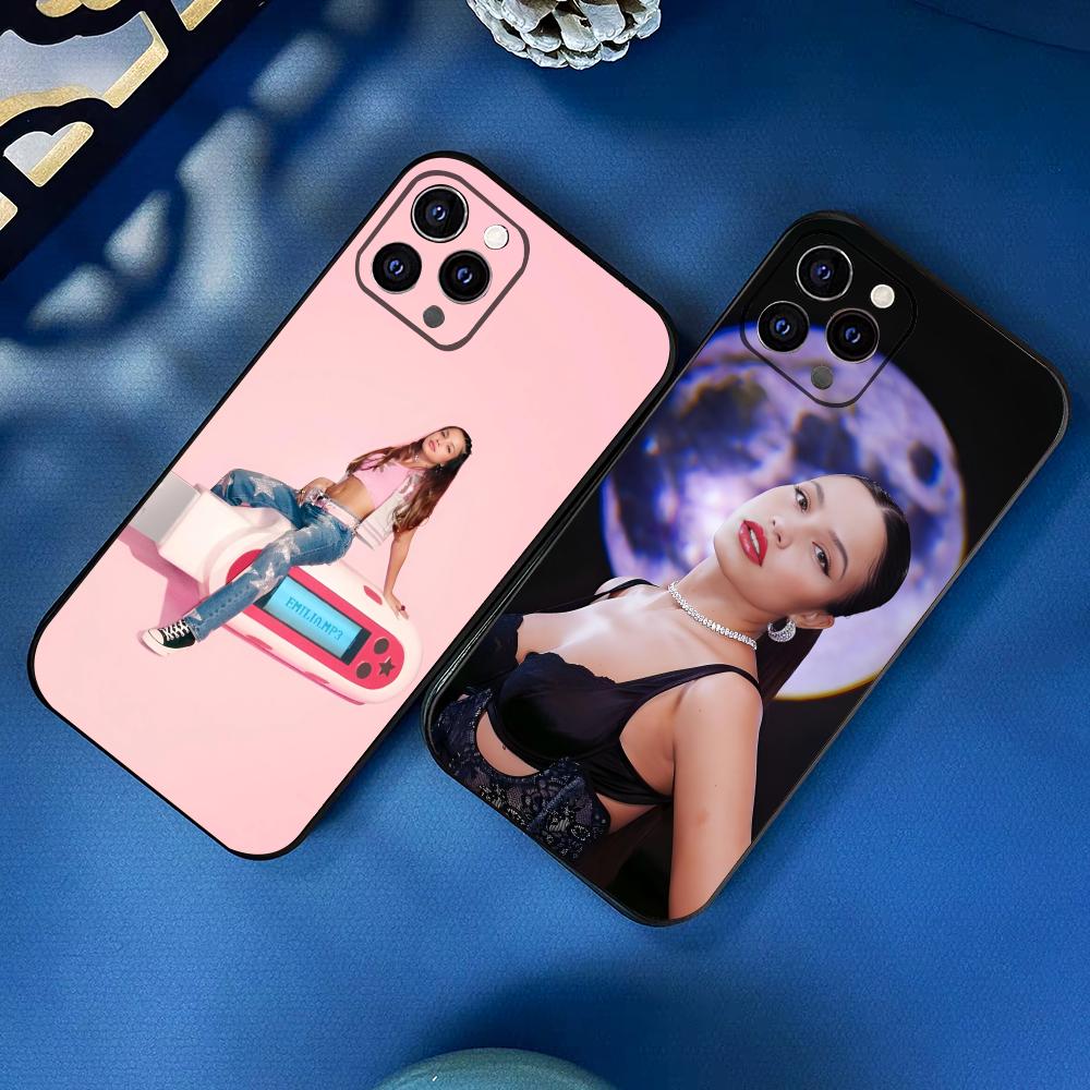 Emilia Mernes Phone Case For IPhone 17 Pro Max 16 15 14 Pro Max 13 11 X Xs Xr 8 7Plus Silicone Cover