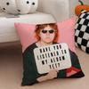 Intense POP Singer LLewis Capaldi Cushion Cover Throw Pillow Cover Hidden Button Durable Polyester Chair Cushion