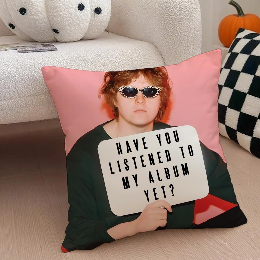 Intense POP Singer LLewis Capaldi Cushion Cover Throw Pillow Cover Hidden Button Durable Polyester Chair Cushion