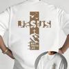 Jesus Path Truth Life Christian Cross Tshirt Fashionable And Outdated Style Design Classic Pattern Interprets Faith