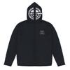 Ghost In the Shell STAND ALONE COMPLEX Laughing Man Icon Full Zip Hoodie BLACK L Size [Official]