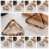 Multicolor Acetic Acid Hair Claw Korean Style Geometry Shark Clip Triangle Hair Crab Clip  Daily