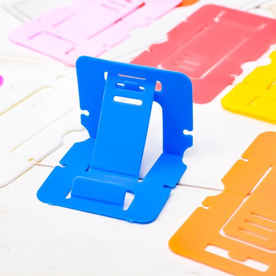 5Pcs Lazy Plastic Foldable Card Mobile Universal Portable Phone Stand Holder