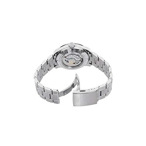 [ORIENT STAR] Men's Automatic Watch - Semi-Skeleton Mechanical, Made In Japan, 2-Year Domestic Warranty, Open Heart Design, Model RK-AT0009N, Brown