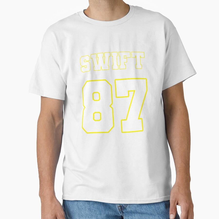 SUPER BOWL | Taylor Swift Kansas chiefs jersey | Taylor Swift x Travis Kelce eras tour outfit Classic T-Shirt