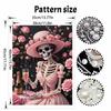Halloween Pearl Painting Art Full Pearl Elegant Vintage Floral Aesthetic Handmade Diy Home Decorations