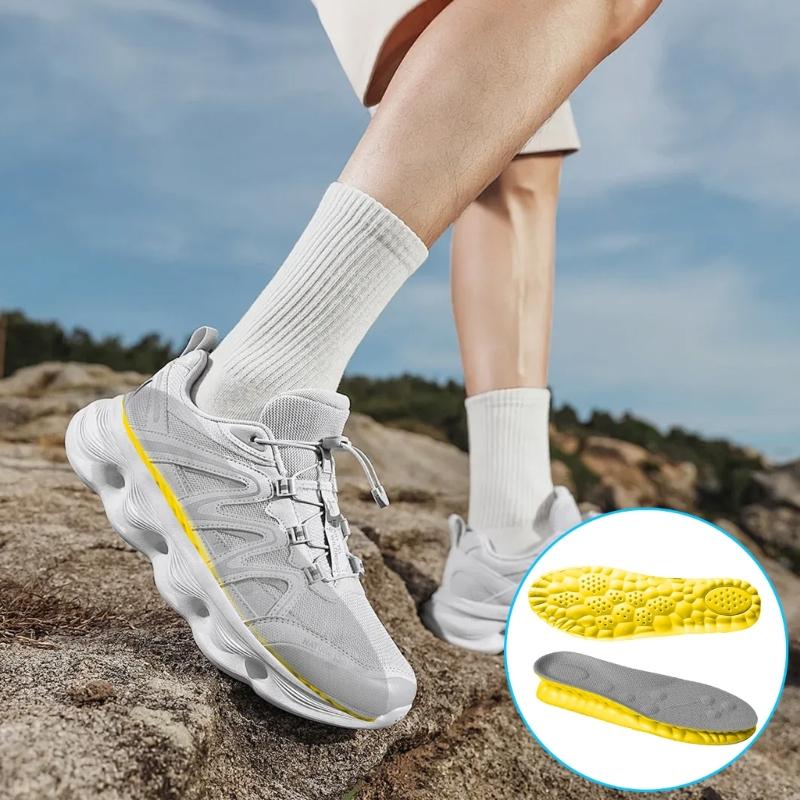4D Cloud Comfort Insoles With Memory Foam And Arch Support For Whole Day Walking Or Standing Foot Pains Relief Unisex