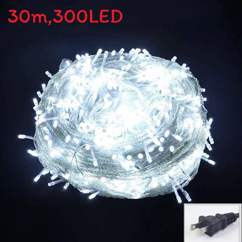 Led String Fairy Lights Christmas Tree Decors For Garden Outdoor Party Festoon