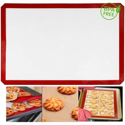 Baking Gadget, Cookie Pad, Rolling Dough Mat, Baking Mat, Pastry Tools, Cake Bakeware For Kitchen Non - Stick Silicone