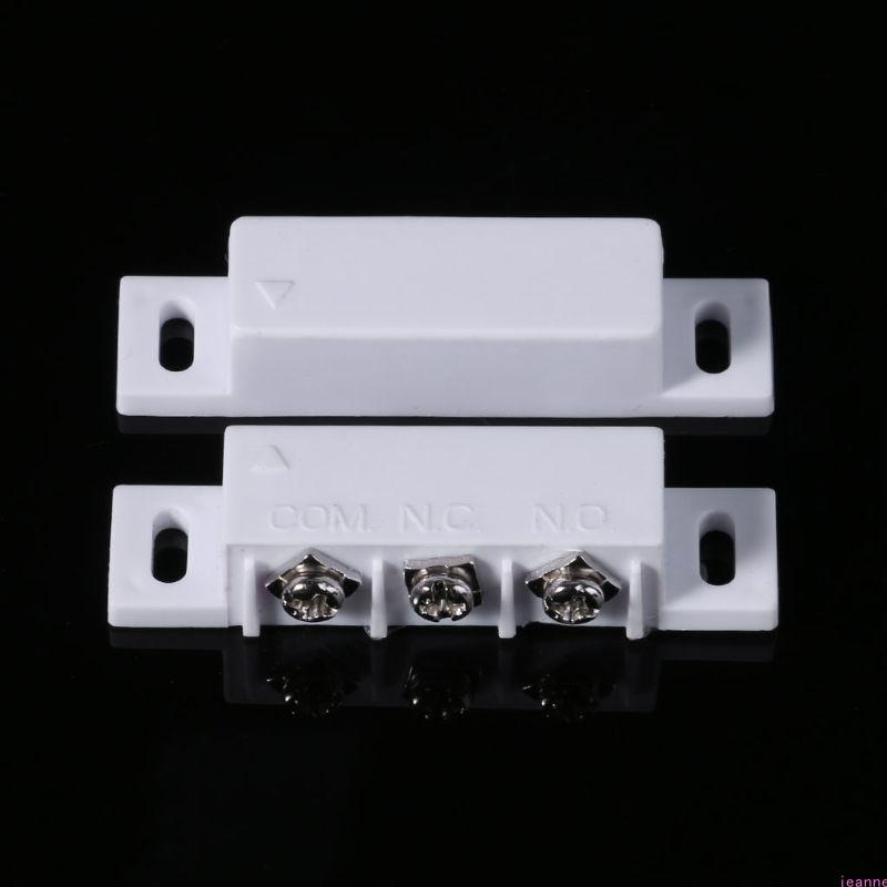 Interruttore a lamella magnetico Interruttore magnetico per porta/Interruttore di contatto magnetico Normalmente Aperto Chiuso NC NO Allarme porta Sicurezza finestra