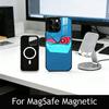 H-Hazbin V-Vox Handyhülle Für iPhone17,16,15,14,13,12,11 Plus,Pro Magnetisch mit Magsafe Kabellose Ladefunktion