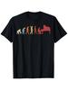 Funny Piano Evolution Graphic Tee Vintage Music Shirt with Piano Key Design Heavyweight Sm T Shirt for Piano Teachers Players Sizes XL To XXXXL Ideal