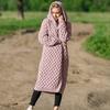 Women Winter Coats Wool Cardigan Solid  Jacket Sweater Long Loose Thick Coat
