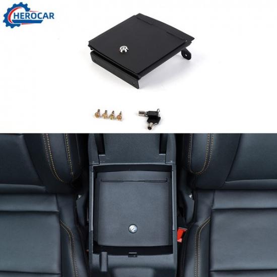 

Center Console Vault Safe Box Armrest Storage Lock Box For Ford Bronco 2/4 Door