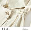 ELLE Women's Workwear Style Shirt Dress
