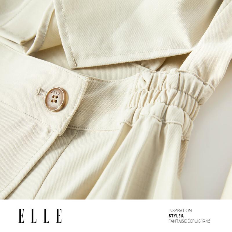 ELLE Women's Workwear Style Shirt Dress